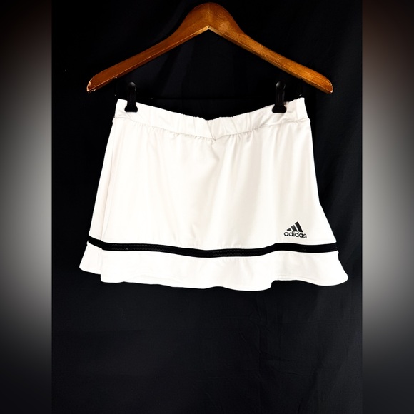 adidas Dresses & Skirts - Adidas Climate Skort White Athletic Preppy Tennis Coquette